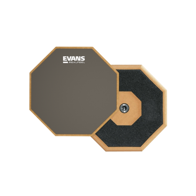 Evans RealFeel RF6D 6" 2-Sided Practice Pad