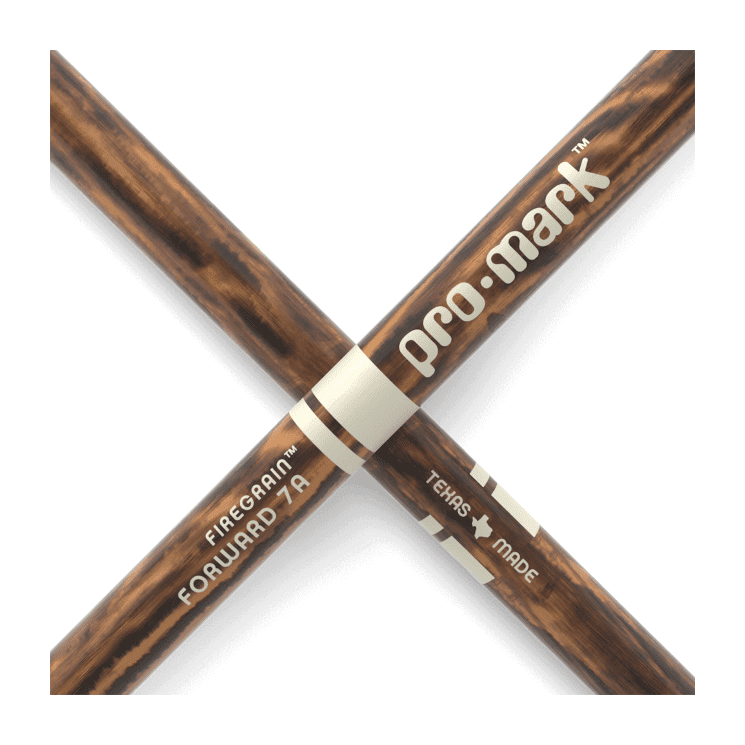 ProMark TX7AW-FG Classic Forward 7A FireGrain Drumsticks, Wood Tip — Pair 1