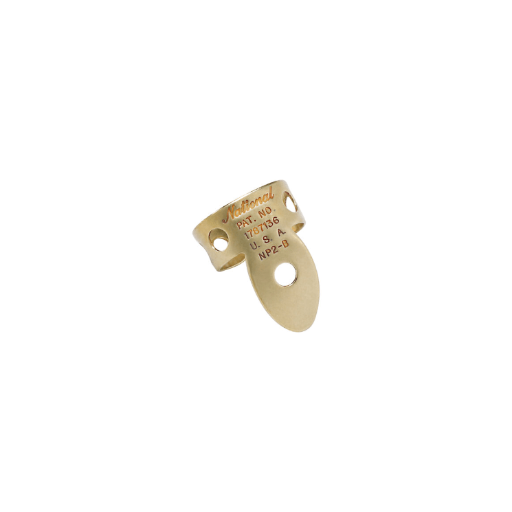 D'Addario National Finger Picks, Brass — Pack Of 4 2