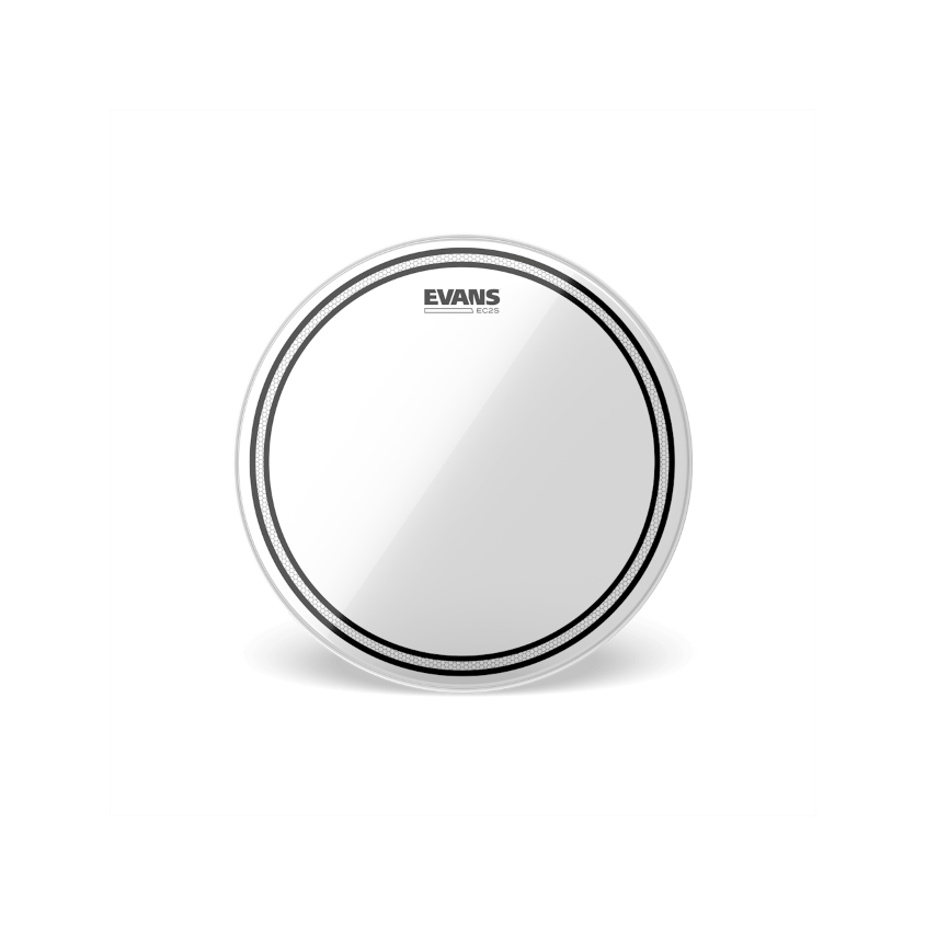 Evans TT16EC2S EC2S Clear Drum Head, 16" 1