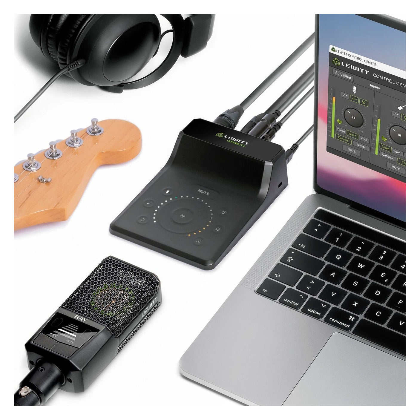 Lewitt CONNECT 2 USB-C Audio Interface with Smart Auto-Setup Functionality 10