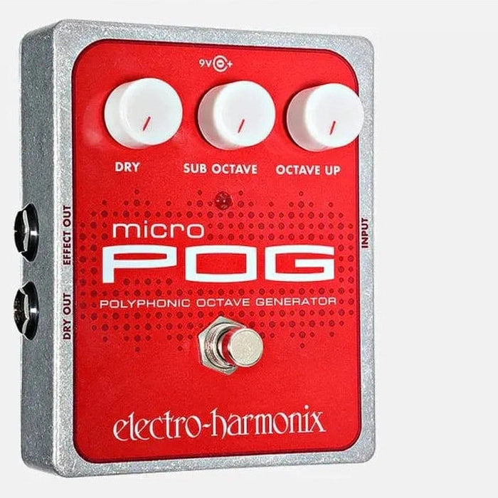 Electro-Harmonix Micro POG - Compact Polyphonic Octave Generator Pedal 1