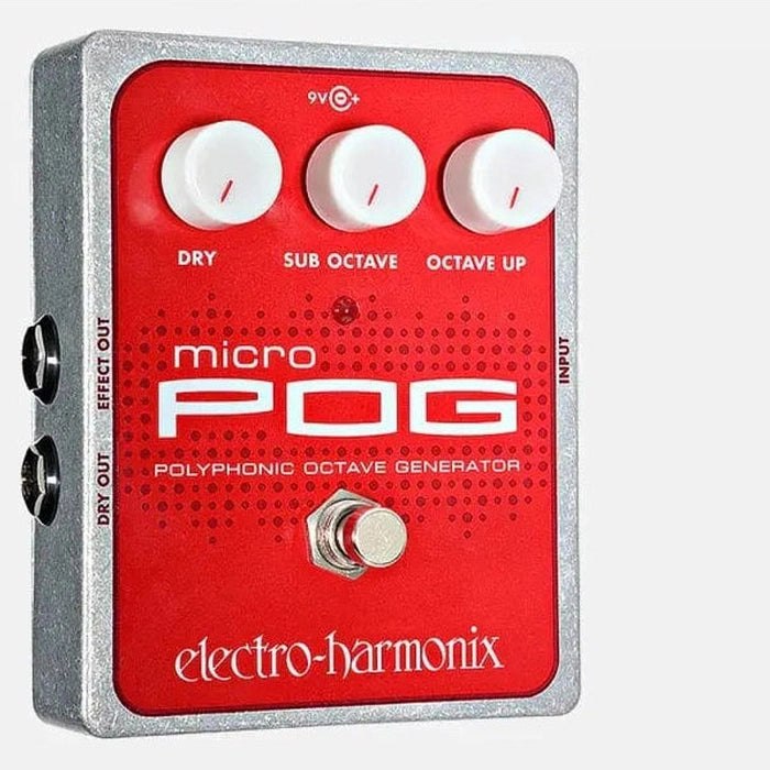 Electro-Harmonix Micro POG - Compact Polyphonic Octave Generator Pedal 1