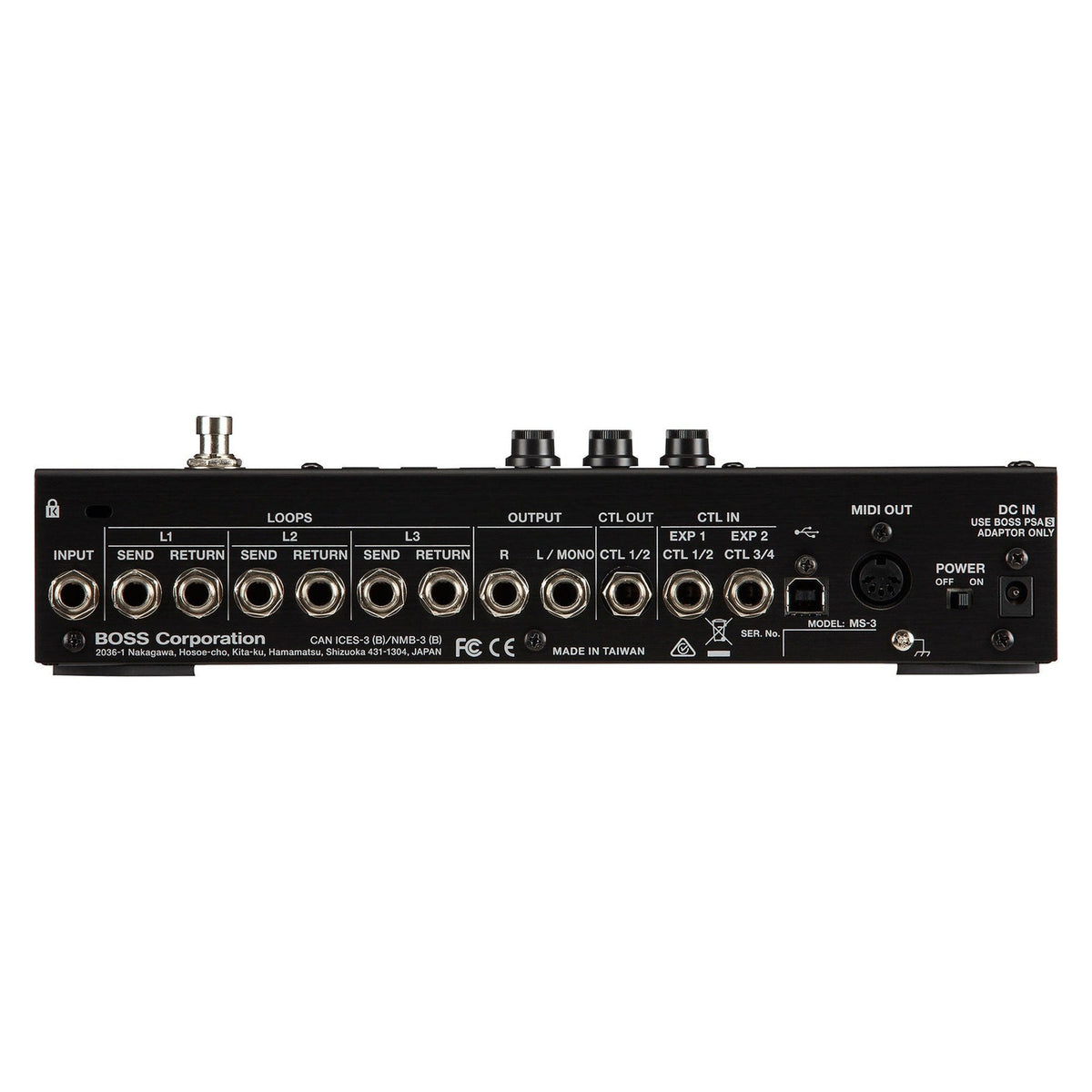 BOSS MS-3 Multi-Effects Switcher Guitar Pedal 2