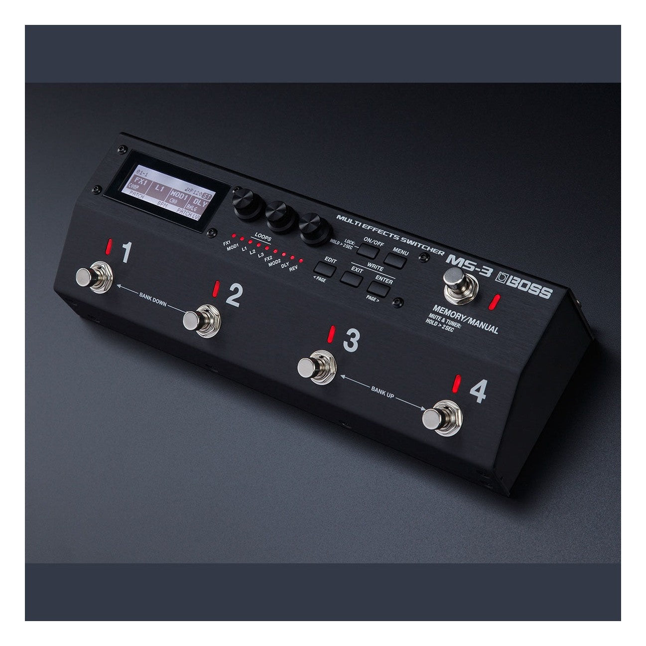 BOSS MS-3 Multi-Effects Switcher Guitar Pedal 4