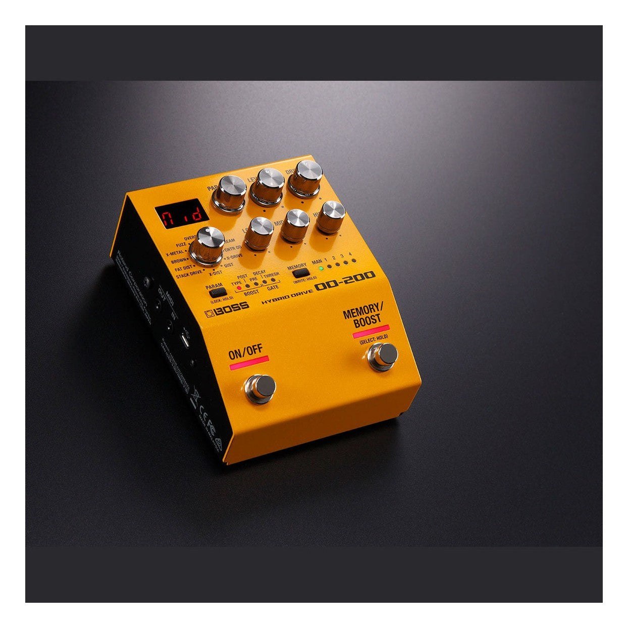 BOSS OD-200 Hybrid Drive Pedal 3