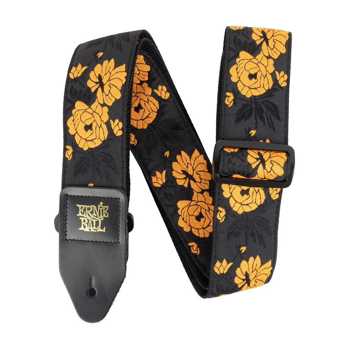 Ernie Ball Jacquard Guitar Strap - Tangerine Rose P05358 1