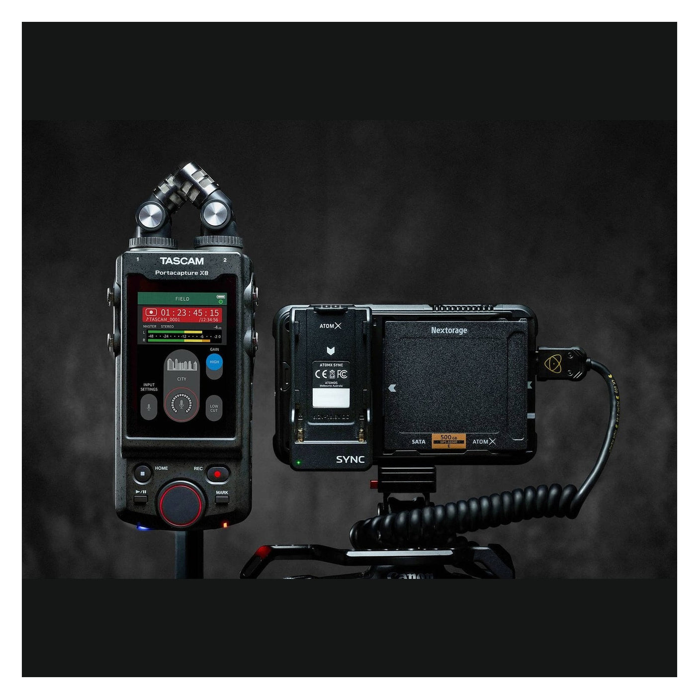 Tascam Portacapture X8 High-Resolution Multi-Track Handheld Recorder 9