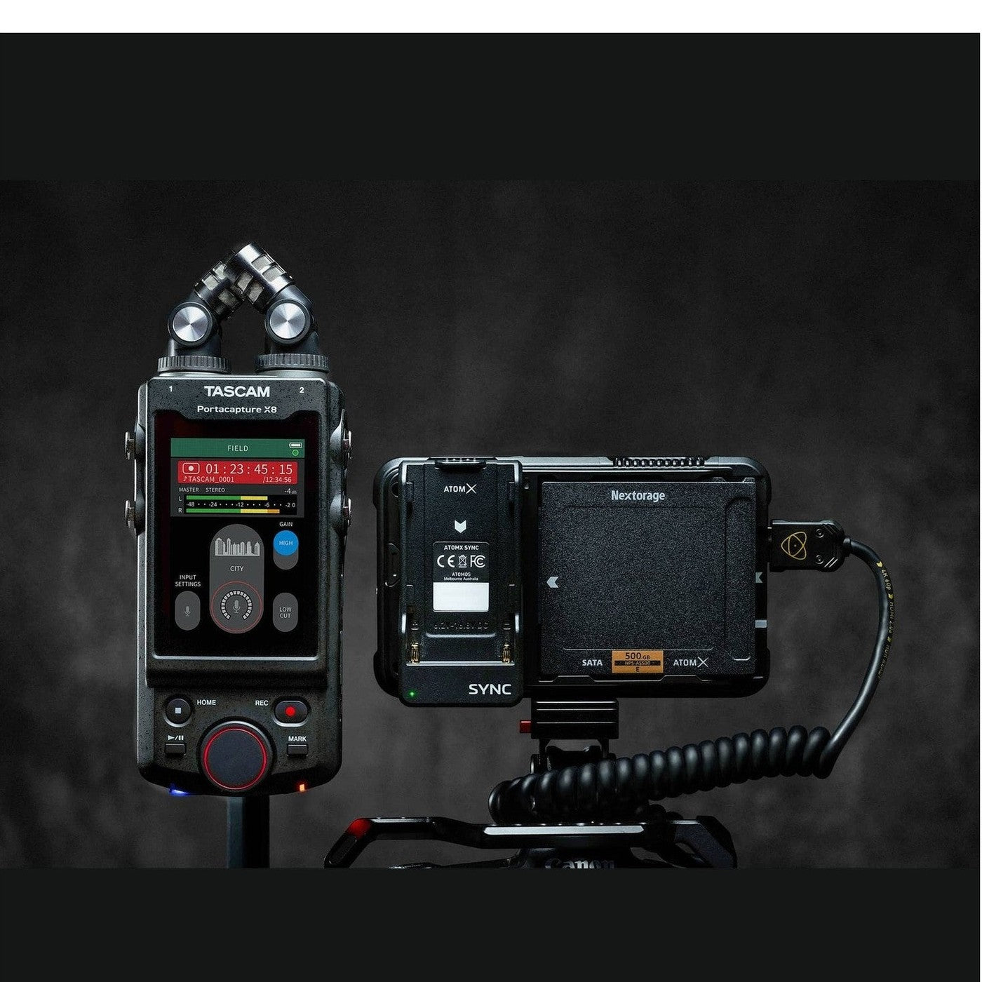 Tascam Portacapture X8 High-Resolution Multi-Track Handheld Recorder 9