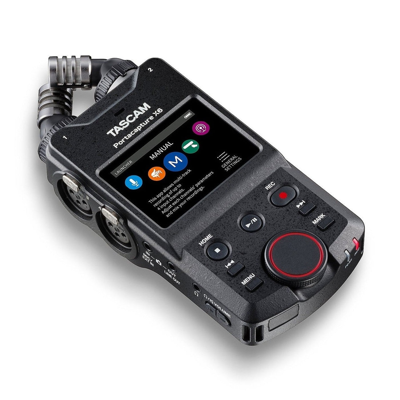 Tascam Portacapture X6 High-Resolution Multi-Track Handheld Recorder 2