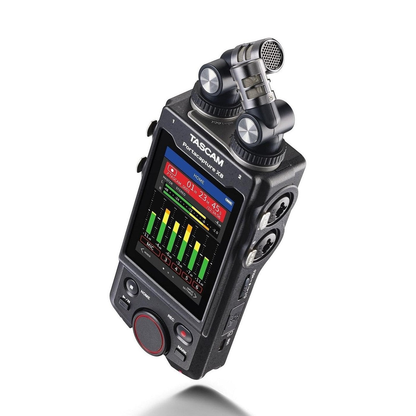 Tascam Portacapture X8 High-Resolution Multi-Track Handheld Recorder 3