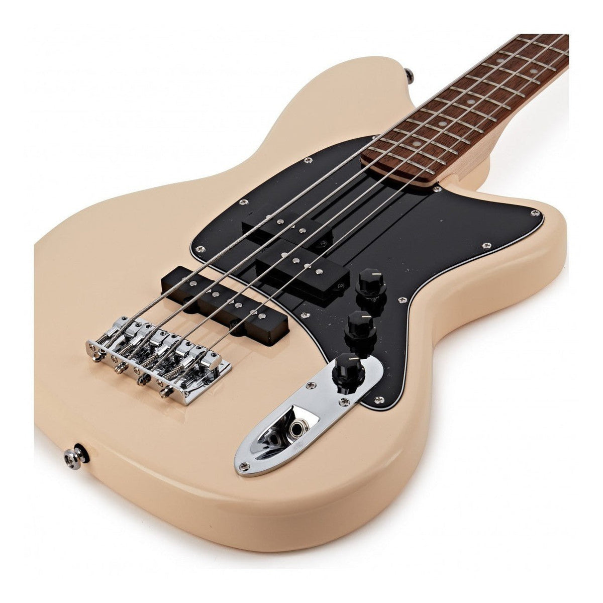 Ibanez Talman TMB30-IV Short-Scale Electric Bass Guitar - Ivory 4