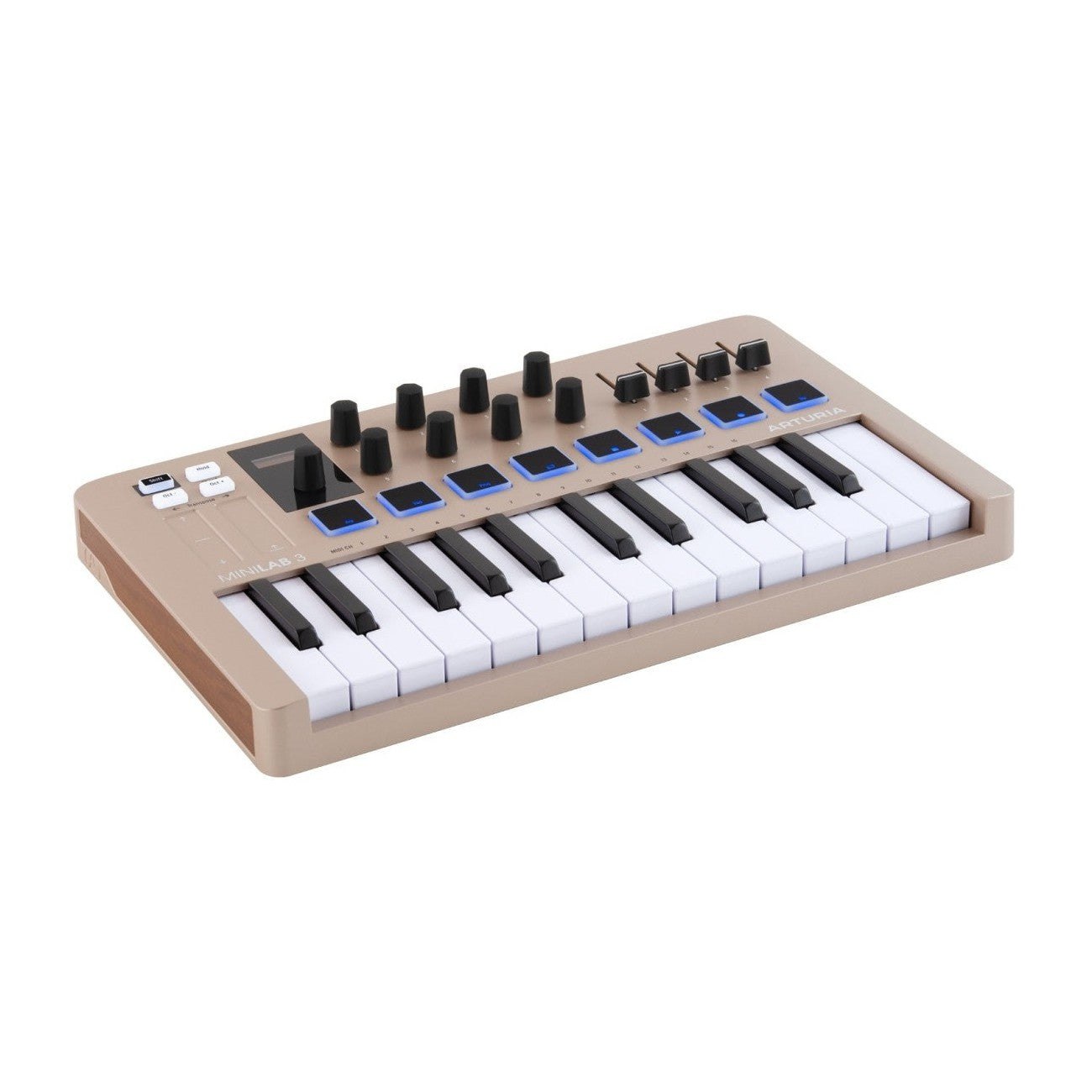 Arturia MiniLab 3 25-Key MIDI Keyboard Controller – Champagne 4