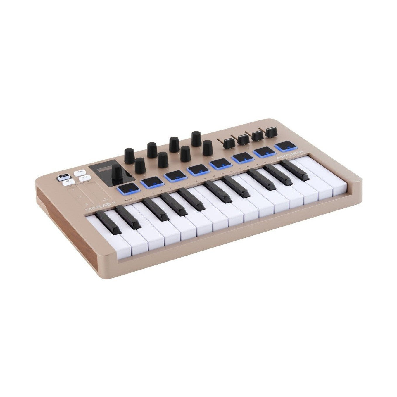 Arturia MiniLab 3 25-Key MIDI Keyboard Controller – Champagne 4