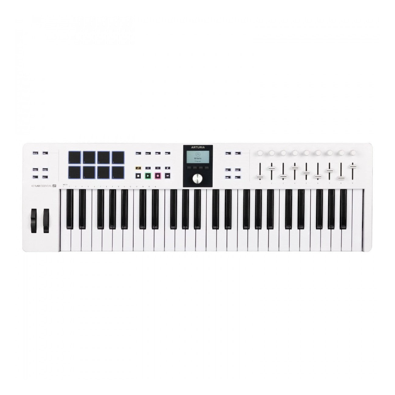 Arturia KeyLab Essential 49 MK3 MIDI Keyboard Controller – White 1