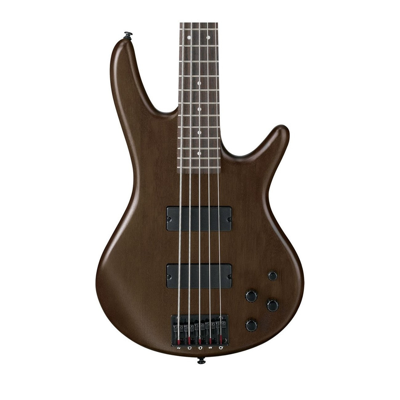 Ibanez GIO GSR205B 5-String Electric Bass Guitar — Walnut Flat 2