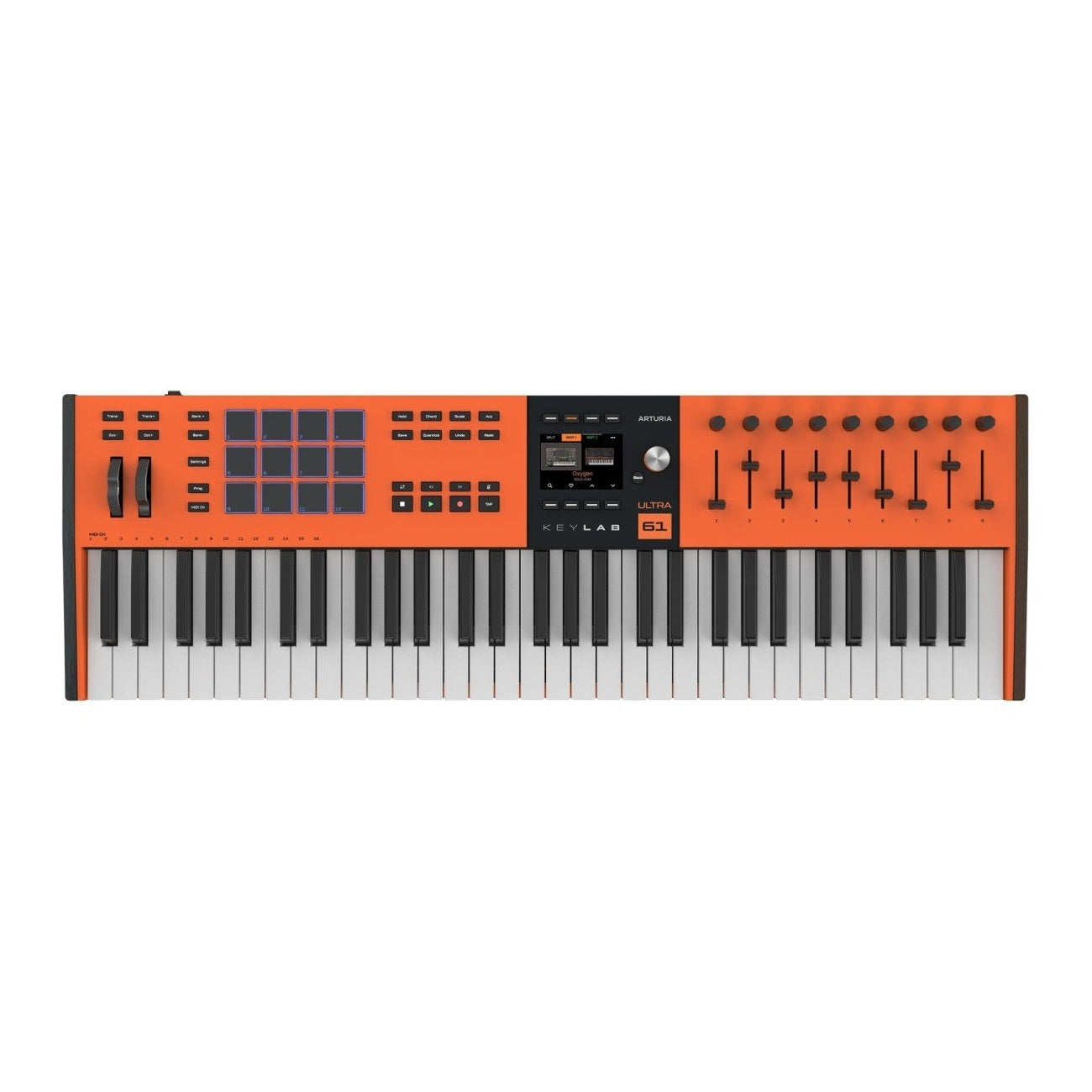 Arturia KeyLab 61 MK3 Ultra Edition Universal MIDI Controller — Orange 1