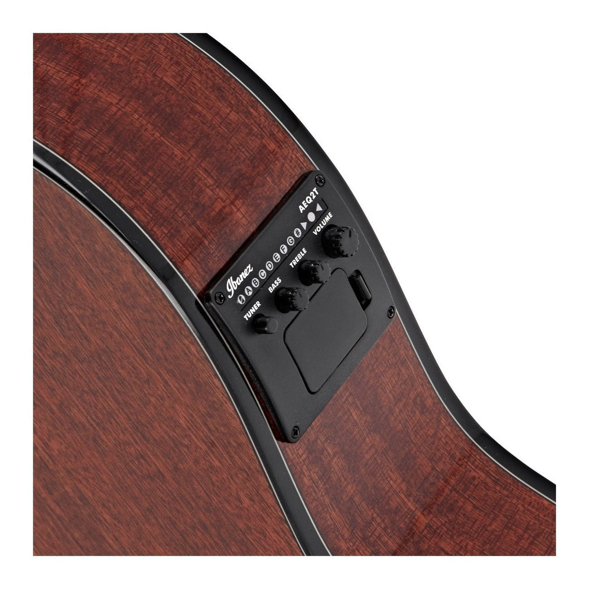 Ibanez GA5TCE Thinline Classical Acoustic-Electric Guitar — Amber 7