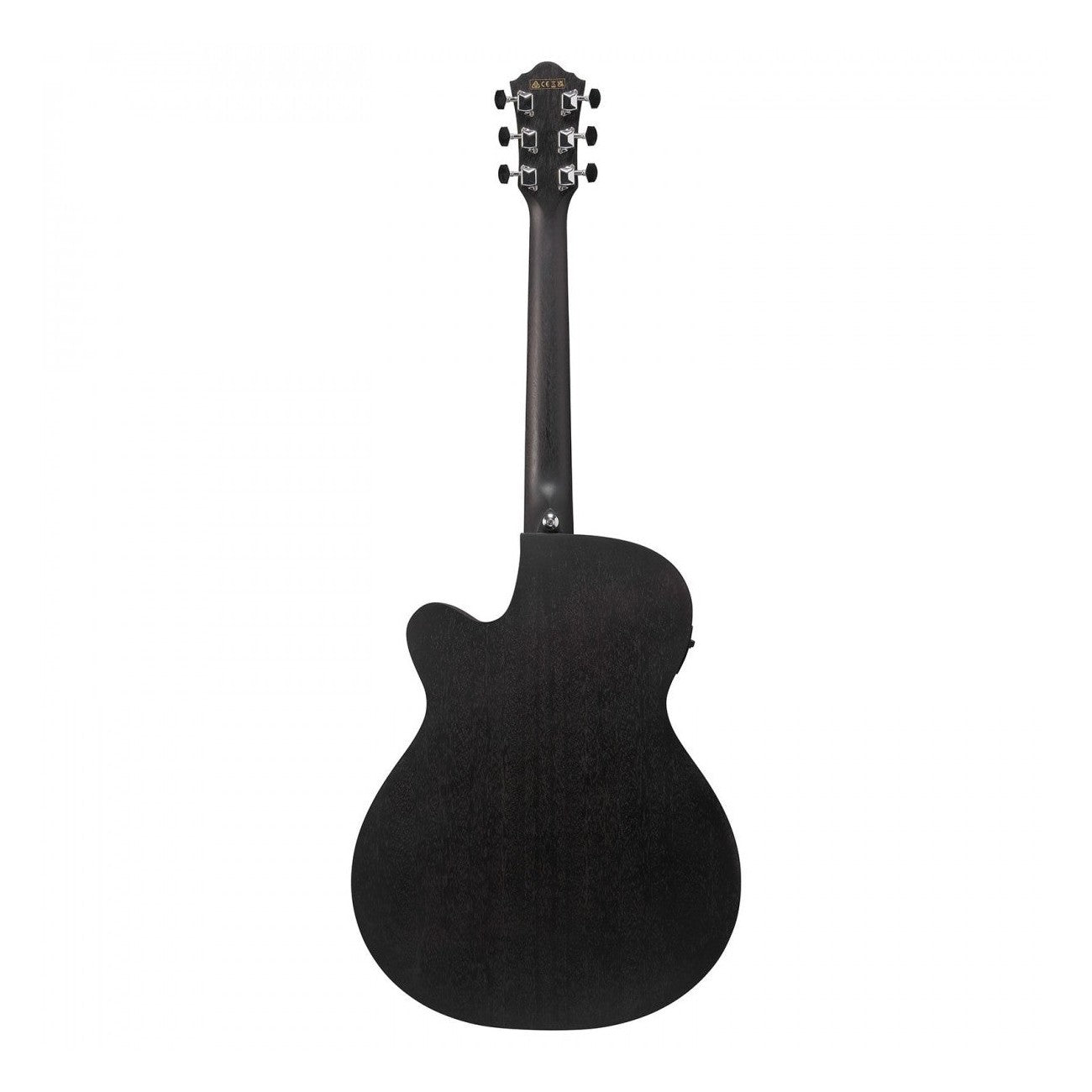 Ibanez VC44CE Grand Concert Acoustic-Electric Guitar — Weathered Black