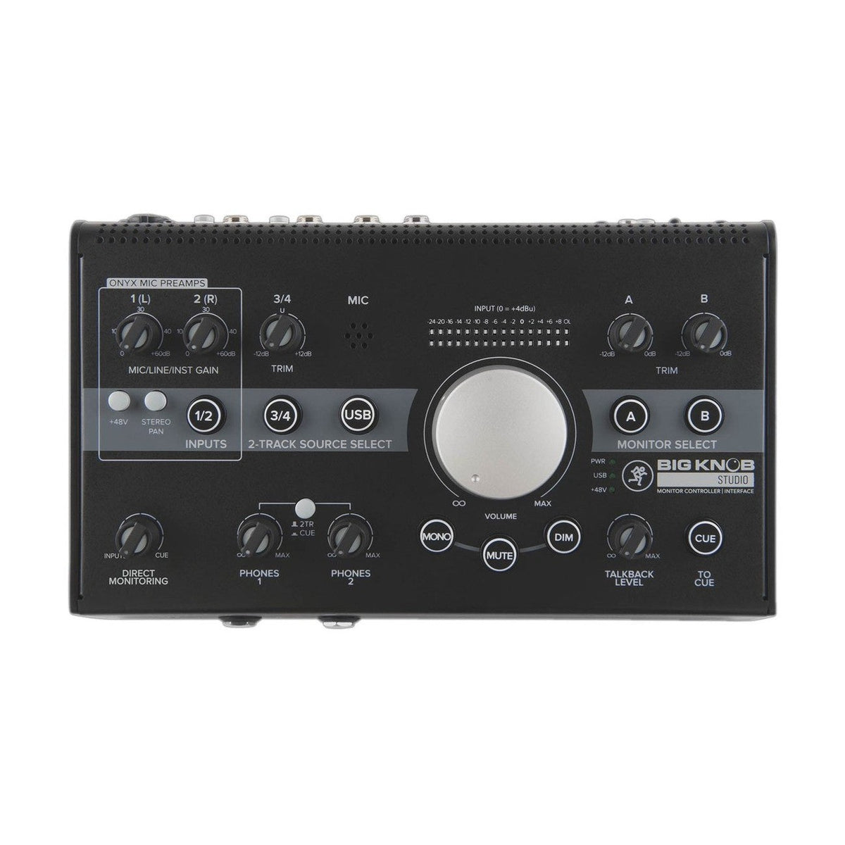 Mackie Big Knob Studio Monitor Controller & USB Interface 2