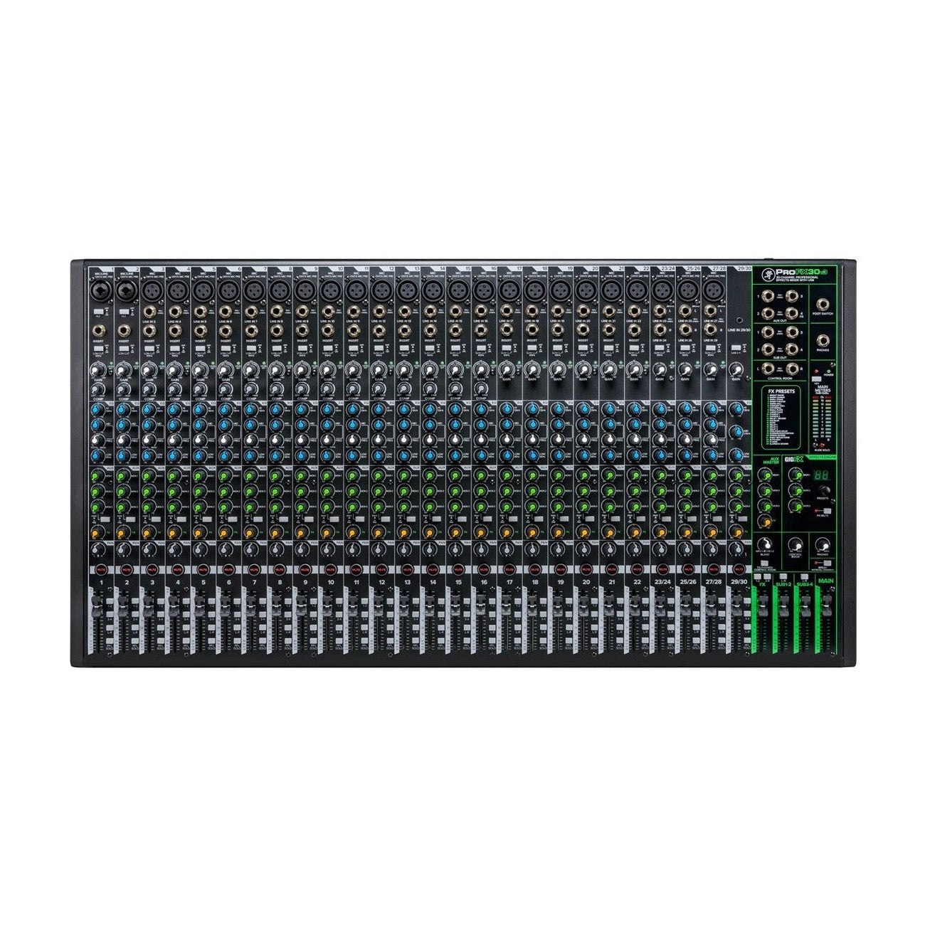 Mackie ProFX30v3 30-Channel Analogue Mixer With USB Interface & Effects 1