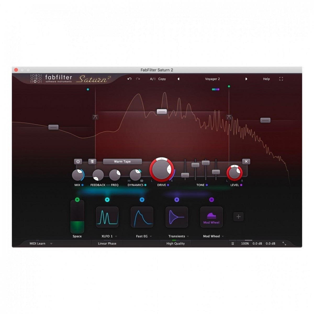 FabFilter Creative Bundle — Saturn 2, Timeless 3, Volcano 3 & Twin 3 (Download)