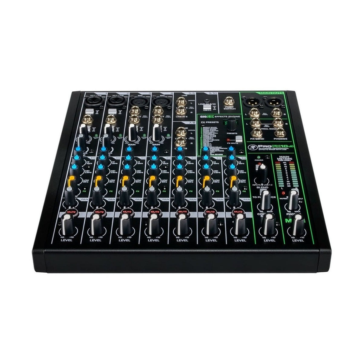 Mackie ProFX10v3 10-Channel Analogue Mixer With USB Interface & Effects 2