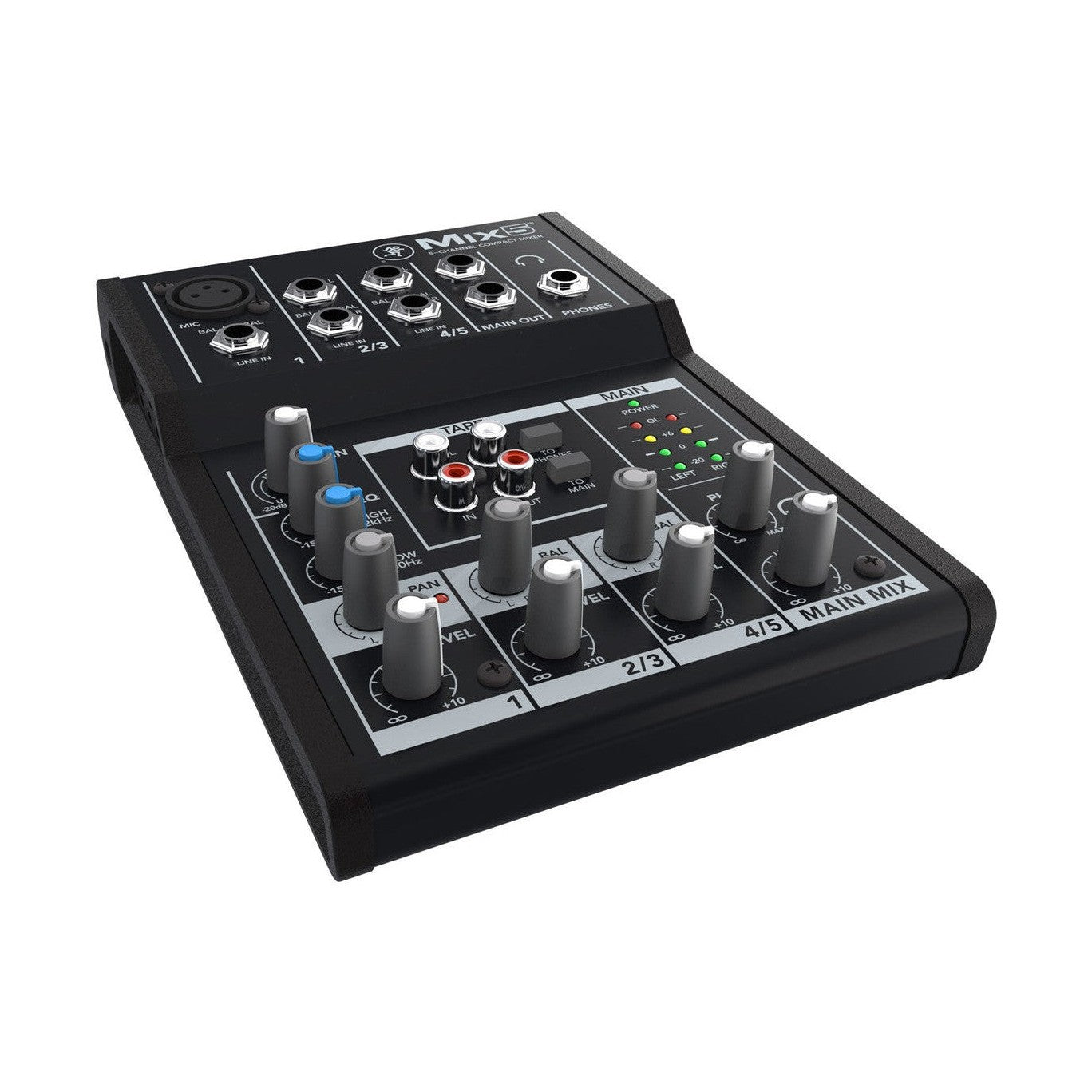 Mackie Mix5 5-Channel Compact Analogue Mixer 3