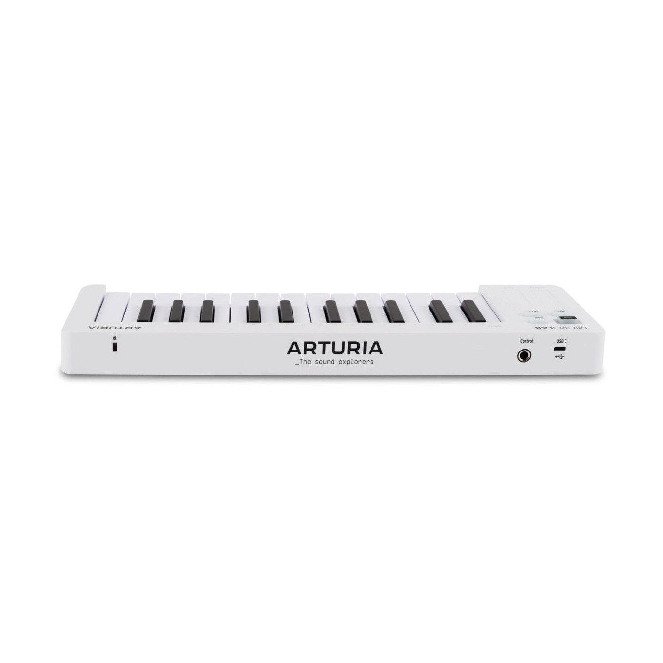 Arturia MicroLab MK3 Compact 25-Key MIDI Keyboard Controller – White 3