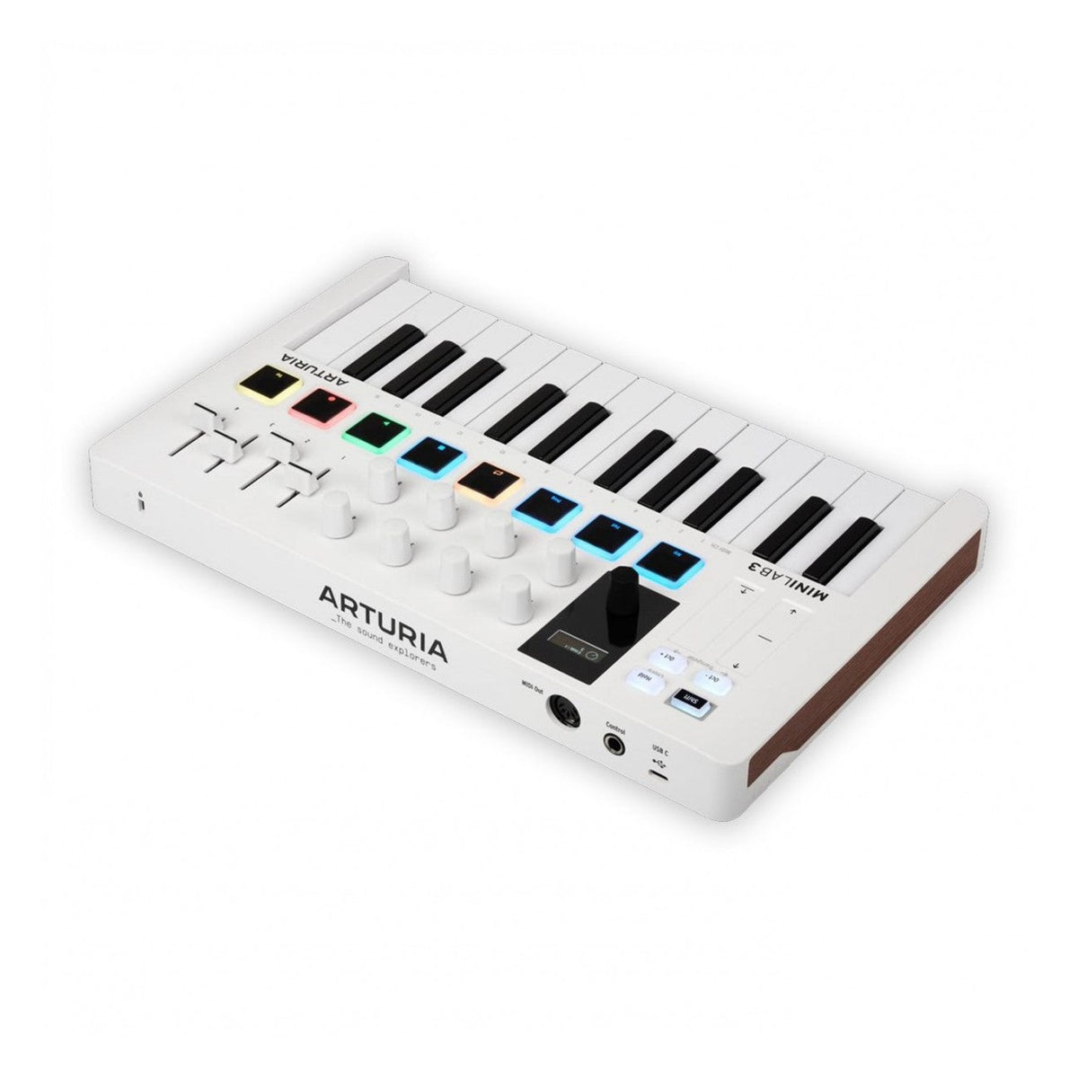 Arturia MiniLab 3 25-Key MIDI Keyboard Controller – White 3
