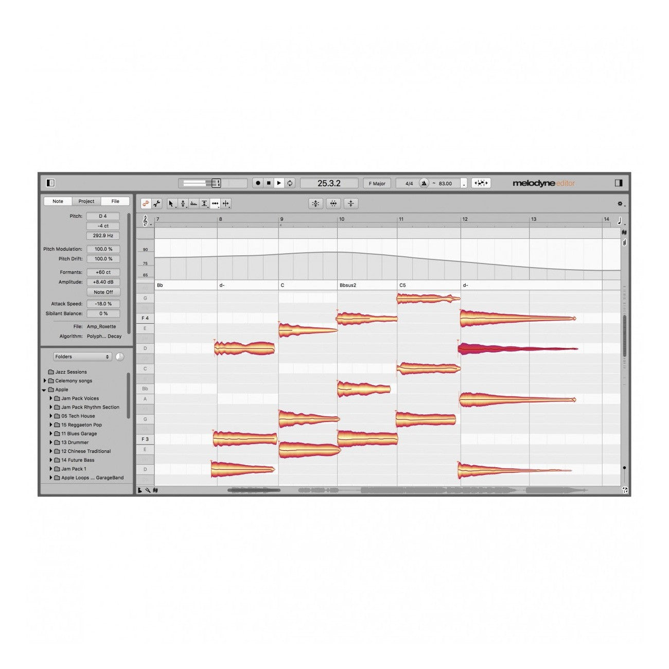 Celemony Melodyne 5 Editor Pitch And Timing Correction Plug-In Download 2