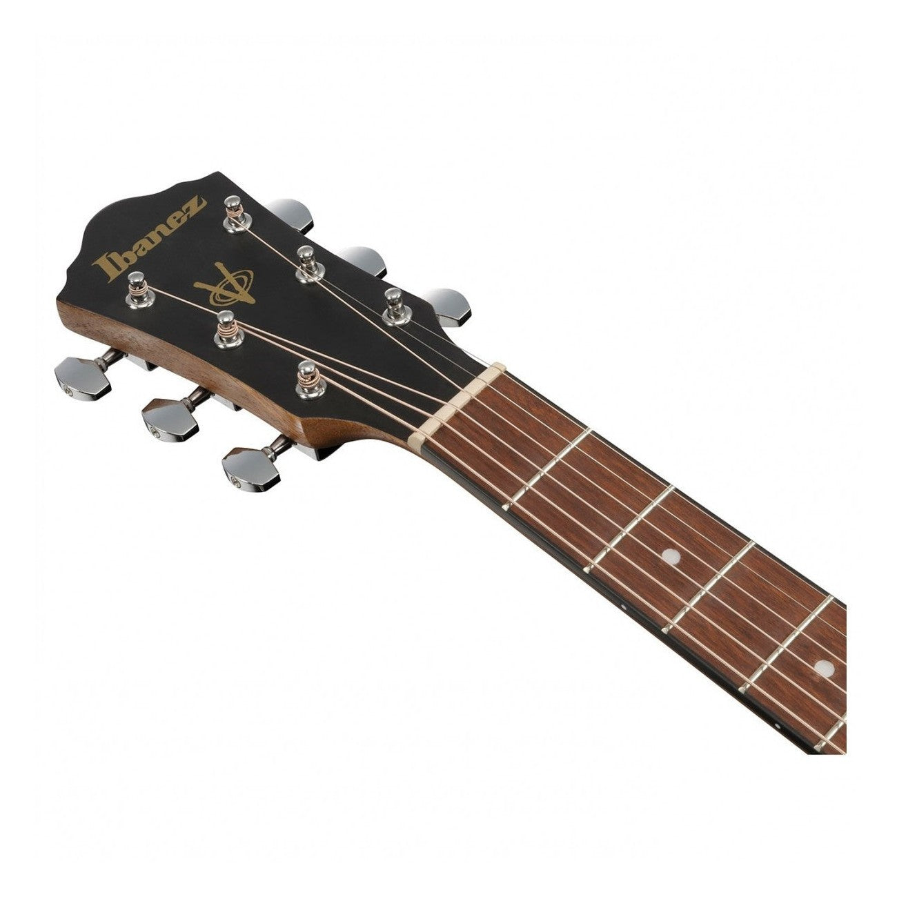 Ibanez VC40WSCE Grand Concert Acoustic-Electric Guitar — White Siris, Open Pore Brown