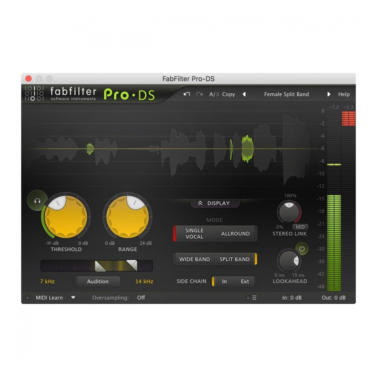 FabFilter Pro-DS De-Esser Plug-In Download 1