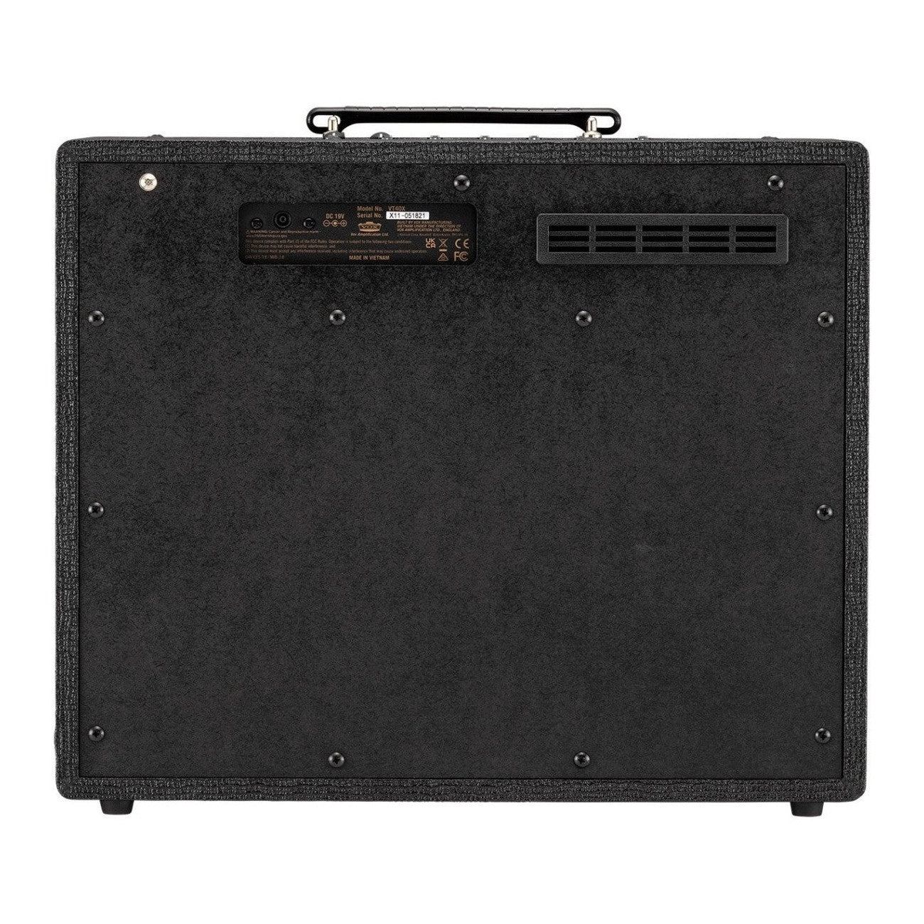 Vox VT40X Valvetronix 40W 8" Hybrid Modelling Combo Amplifier Classic Blue 3