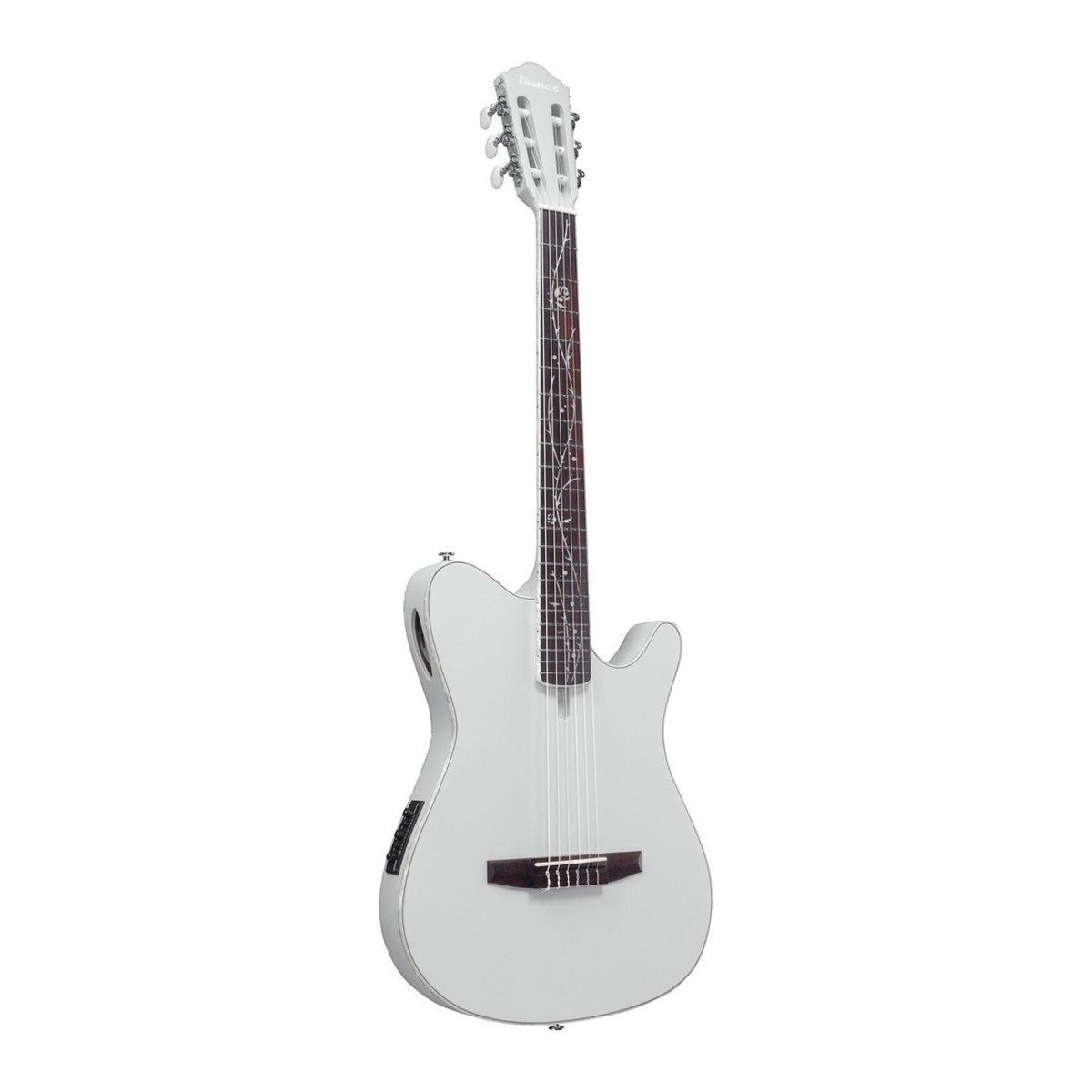 Ibanez TOD10N Tim Henson Signature Nylon-String Acoustic-Electric Guitar — Transparent Black Flat 7