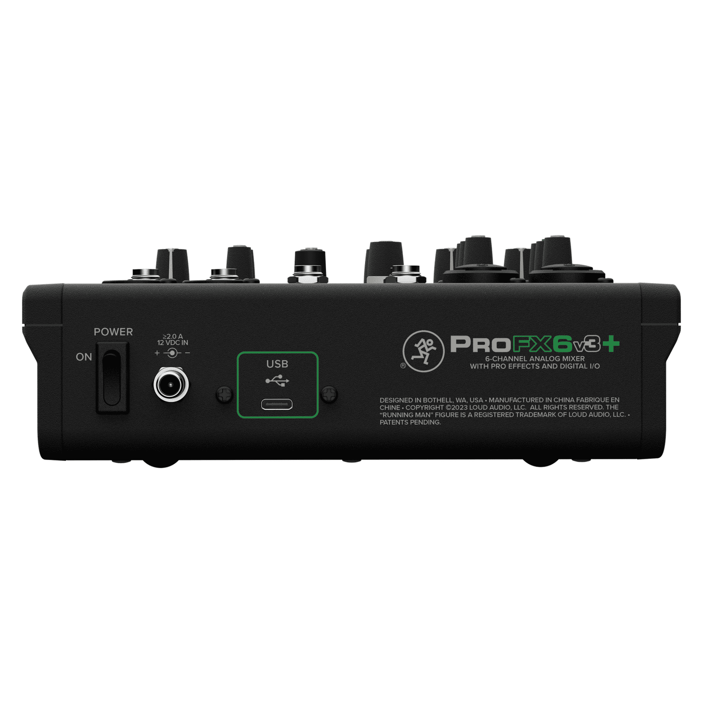 Mackie ProFX6v3+ 6-Channel Analogue Mixer with USB Interface & FX 4