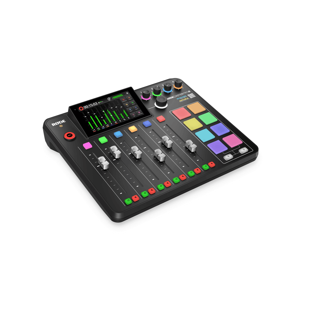 RODE RODECaster Pro II Integrated Audio Production Console 1