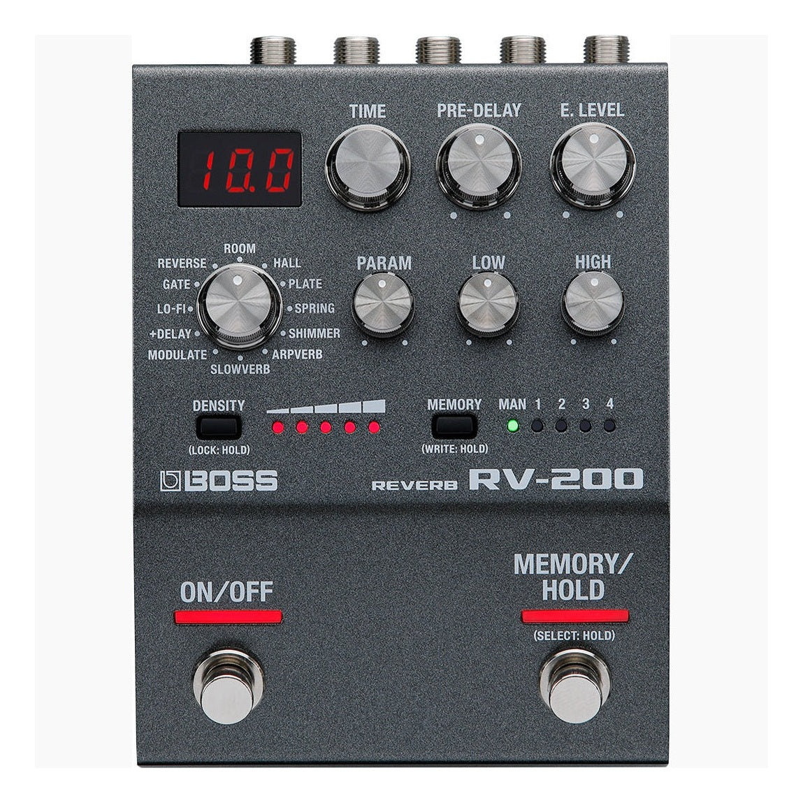 BOSS RV-200 Reverb Pedal 1
