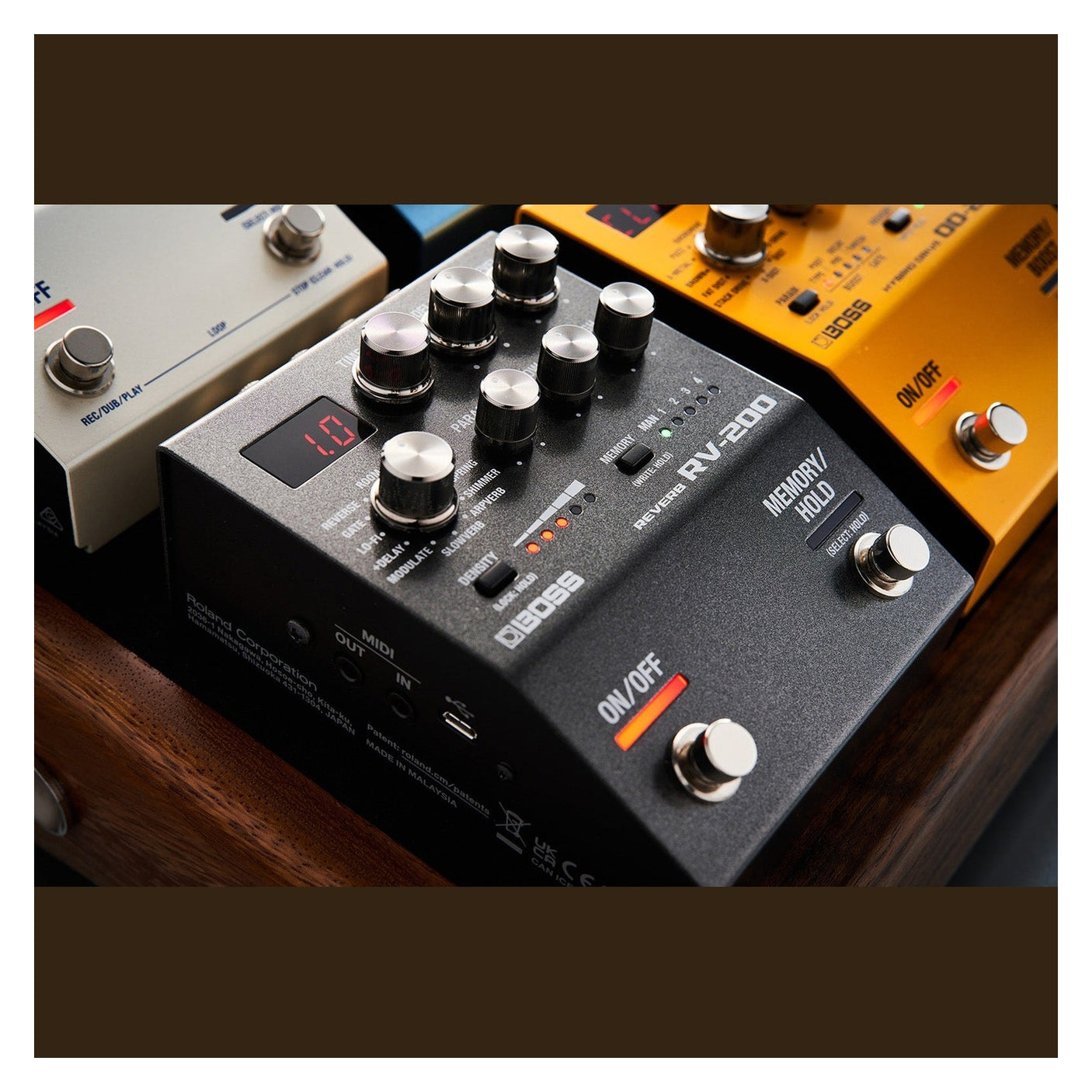 BOSS RV-200 Reverb Pedal 6