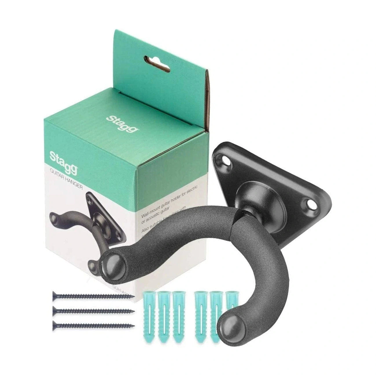 Stagg GUH-A20 Guitar Wall Hanger 2