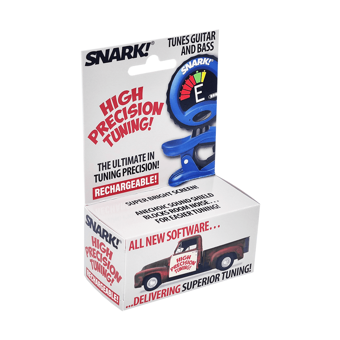 Snark SN-1X HPT High Precision Clip On Guitar Tuner - Blue 3
