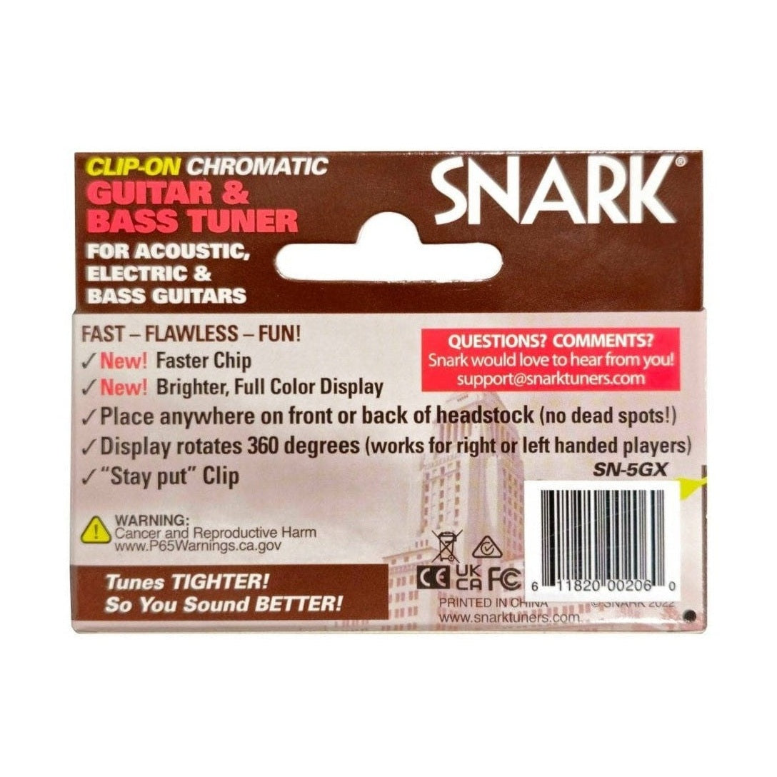 Snark SN5X Limited Edition - Clip-On Tuner for Guitar & Bass 4