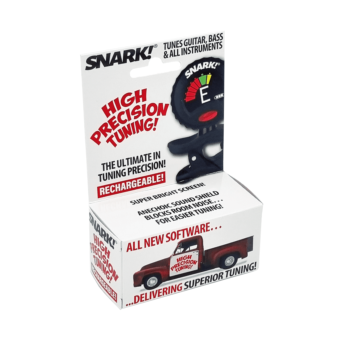 Snark ST-8 HPT All-Instrument High-Precision Clip-On Tuner - Black 3