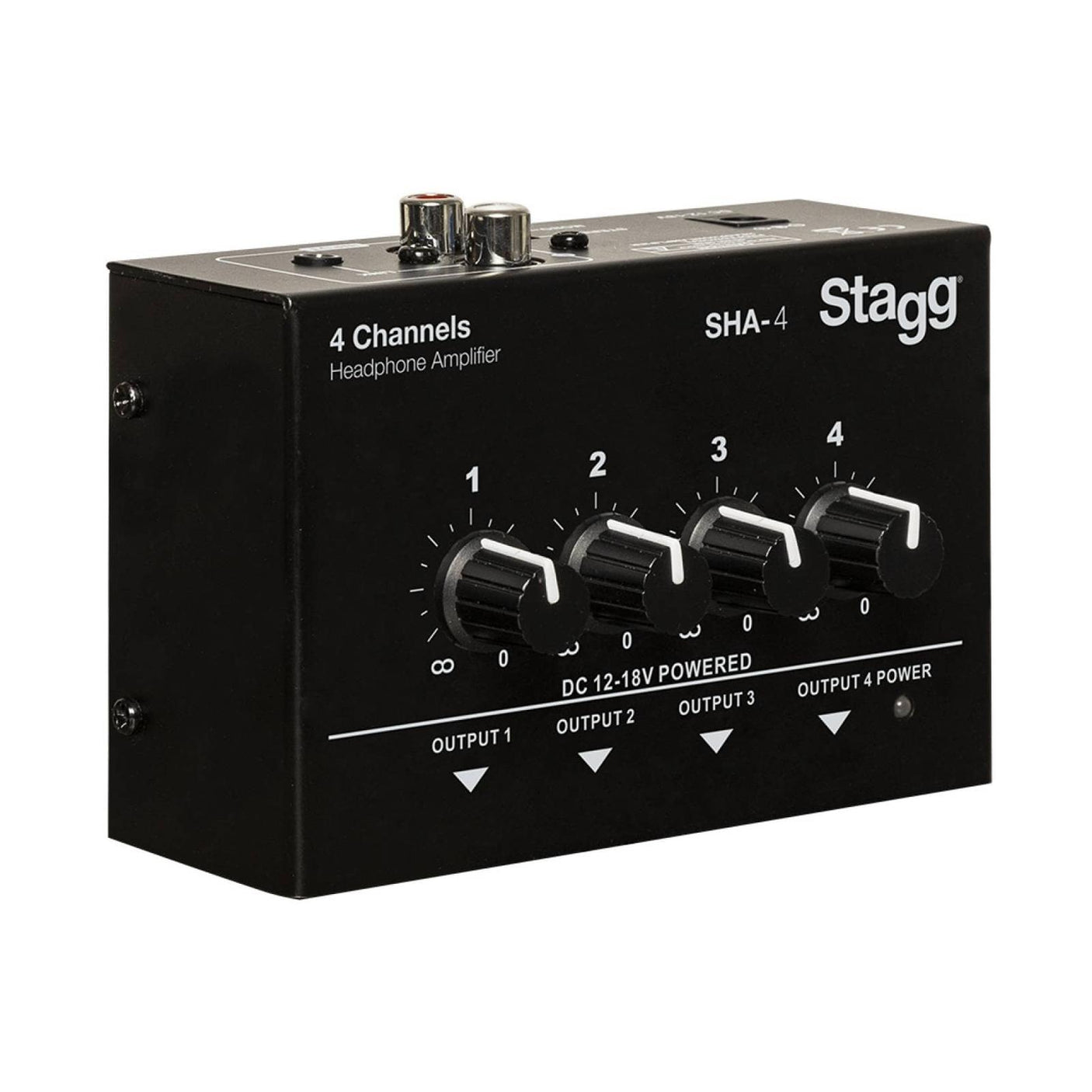 Stagg SHA-4 - 4-Channel Stereo Headphone Amplifier 1
