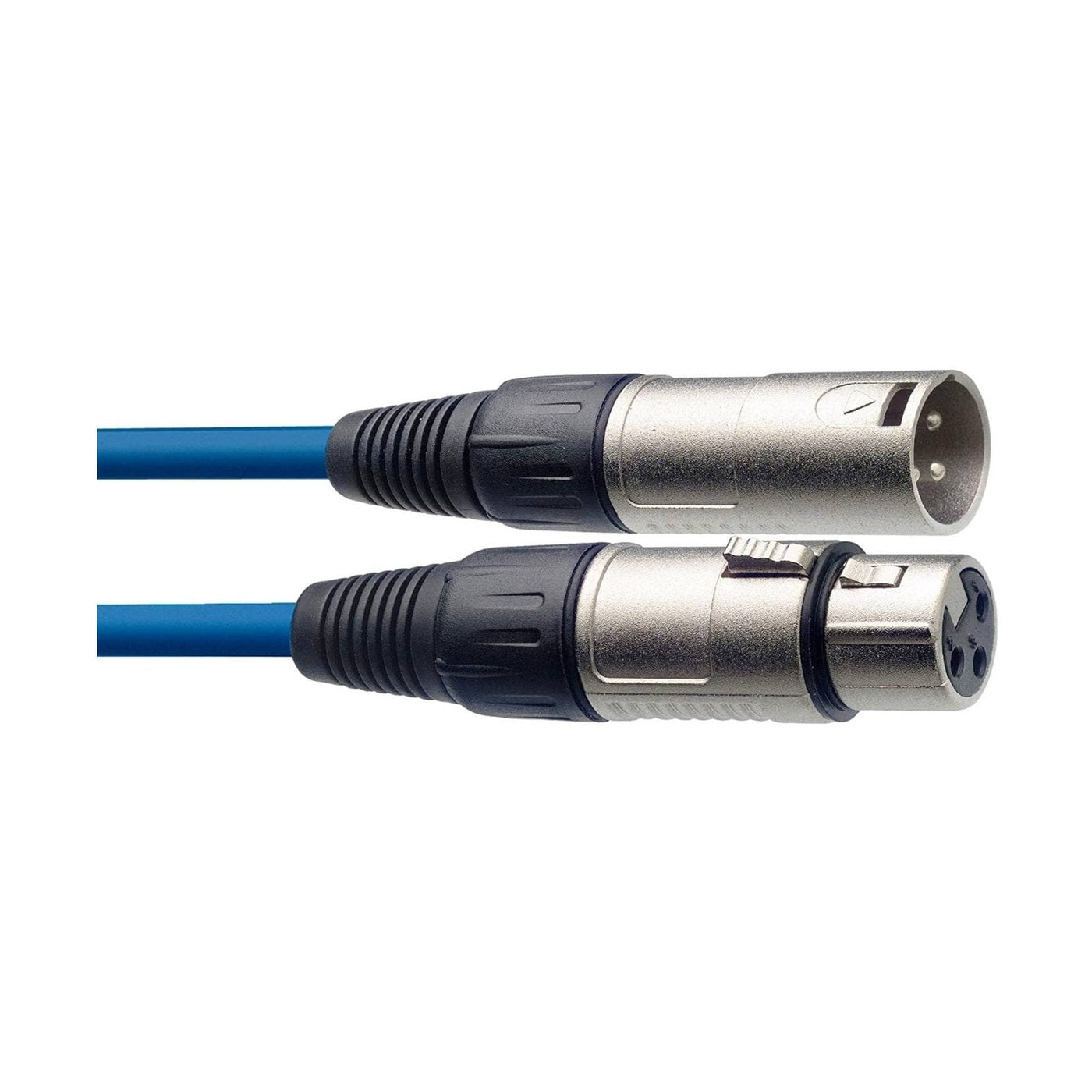 Stagg SMC3-CBL - 3m XLR Male to Female Cable Blue 2