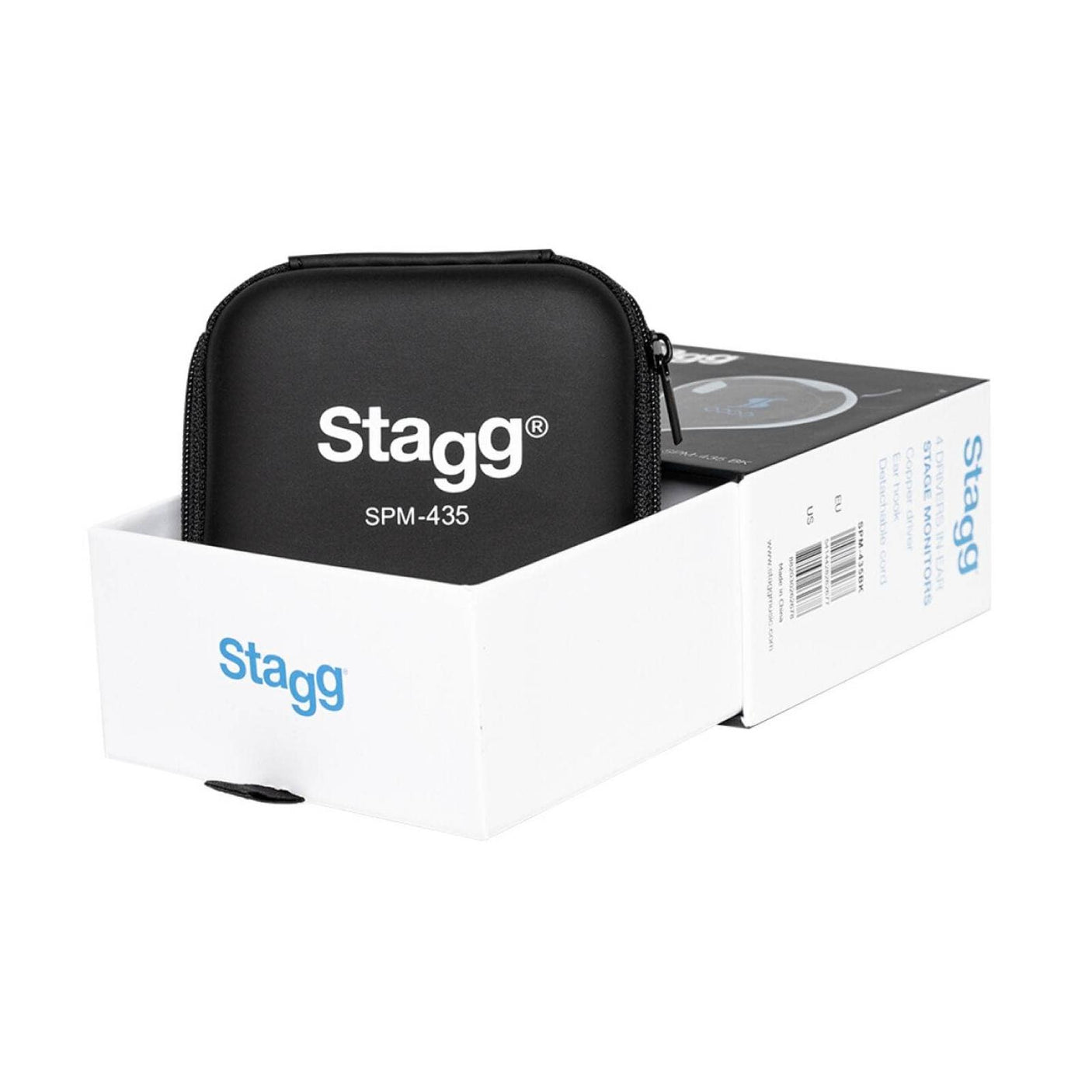 Stagg SPM-435 4 Driver Sound-Isolating In-Ear Monitors, Transparent 5