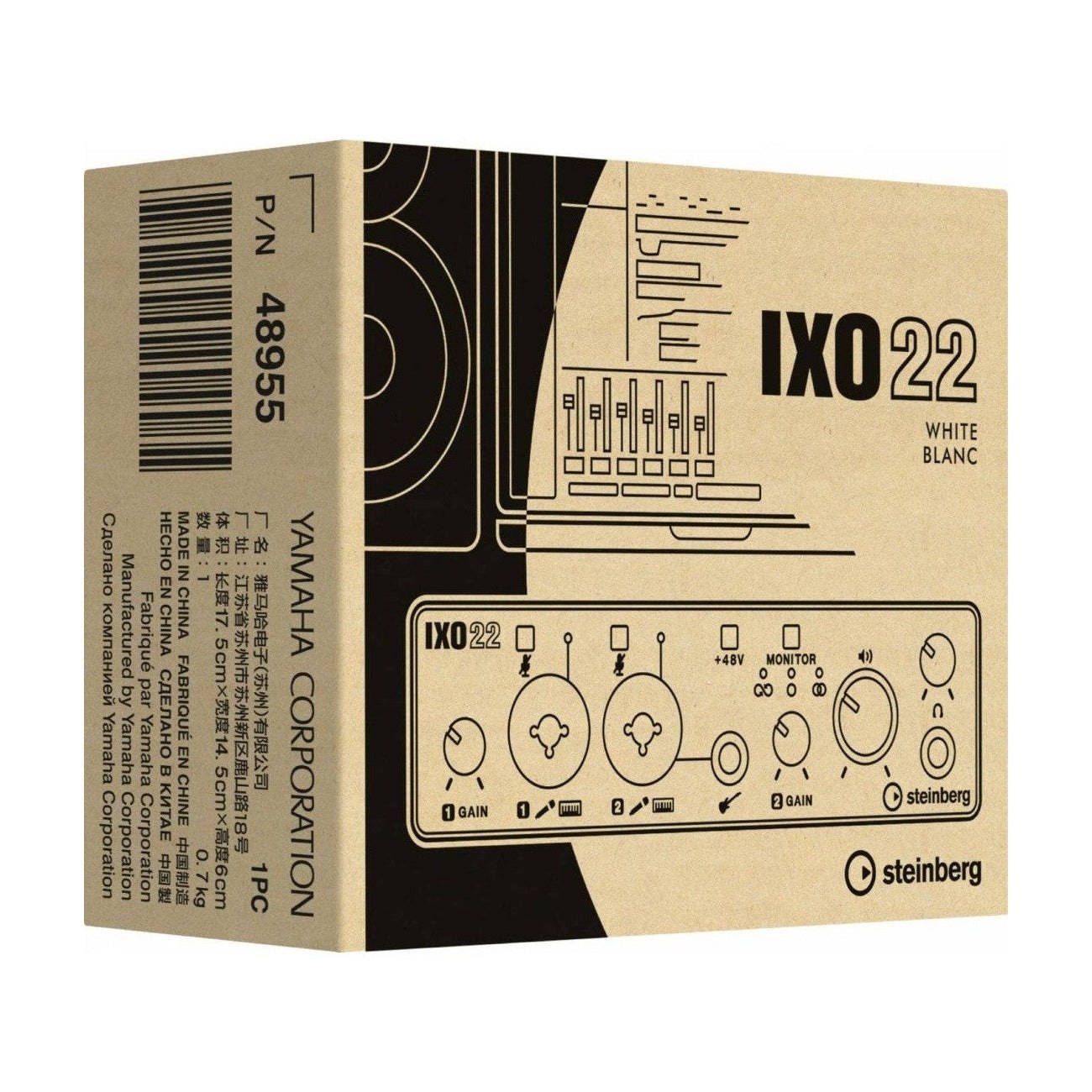 Steinberg IXO22 USB-C Audio Interface - Black or White 9