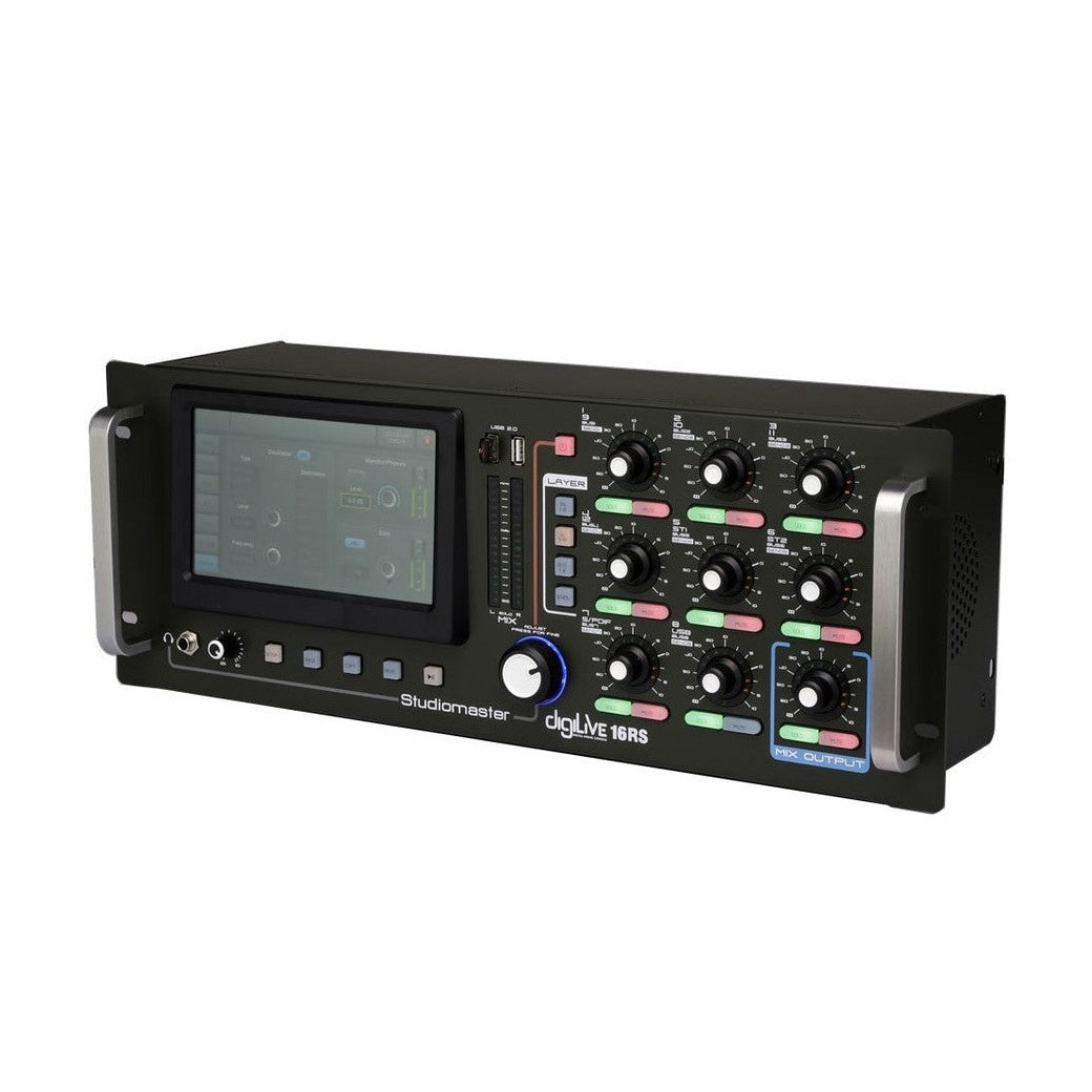 Studiomaster DigiLive 16RS 16-Input Digital WiFi Rack Mixer With Advanced DSP 4