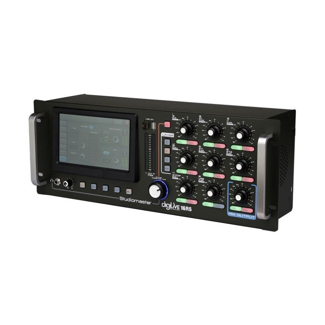 Studiomaster DigiLive 16RS 16-Input Digital WiFi Rack Mixer With Advanced DSP 4