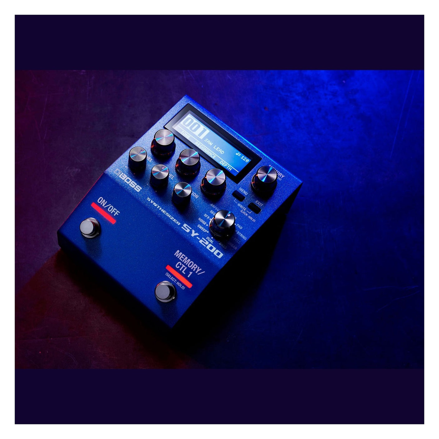 BOSS SY-200 - Guitar Synthesizer Pedal 5